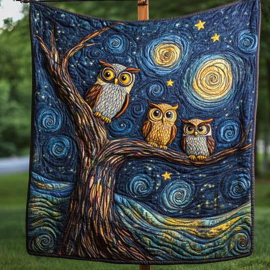 Night Watchers Quilted Blanket NCU0NT6460