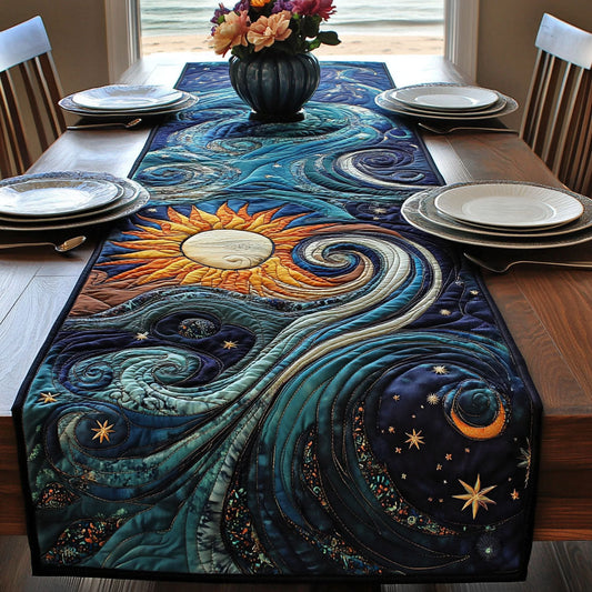 Night and Day Quilted Table Runner NCU0PT6549