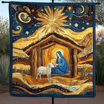 Night of Hope Quilted Blanket NCU0VH1194