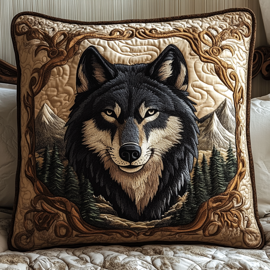 Nightfall Howl Quilted Pillow Case NCU0DV2812