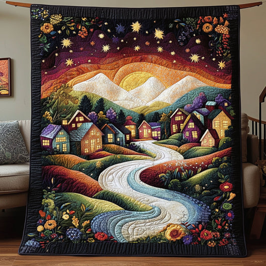 Nightfall Serenity Quilted Blanket NCU0PT7047