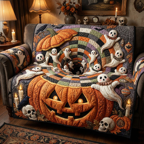 Nightmare Tunnel Quilted Sofa Cover NCU0PT11823