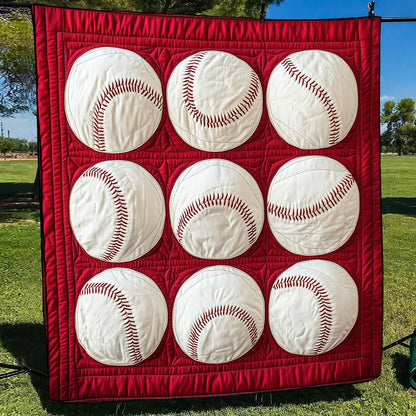 Ninth Inning Quilted Blanket NCU0TH1454