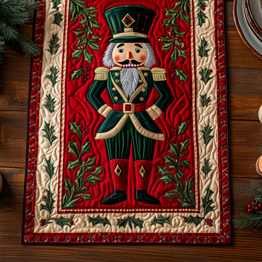 Cowboy Nutcracker Table Runner (Cotton, Poly)