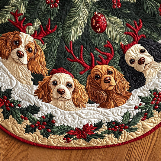 Noble Companion Quilted Christmas Tree Skirt NCU0PT2071