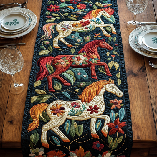 Noble Hoof Quilted Table Runner NCU0VH4930
