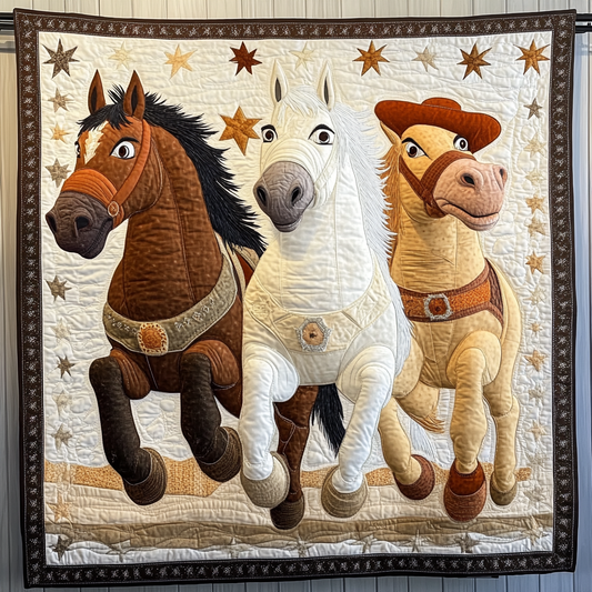 Noble Horse Quilted Blanket NCU0DK7448