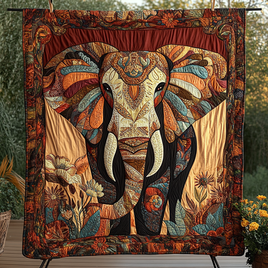 Noble Pachyderm Quilted Blanket NCU0DK4591