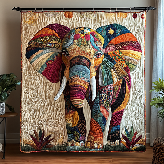Noble Pachyderm Quilted Blanket NCU0DK4859