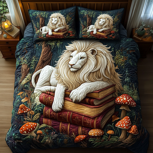 Noble Pride 3-Piece Quilted Bedding Set NCU0DV2488