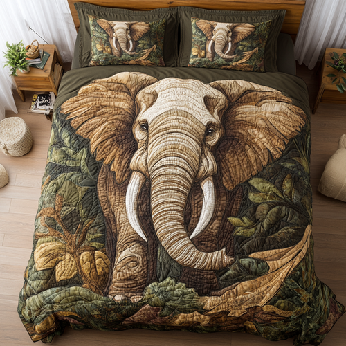 Noble Safari 3-Piece Quilted Bedding Set NCU0DK6820