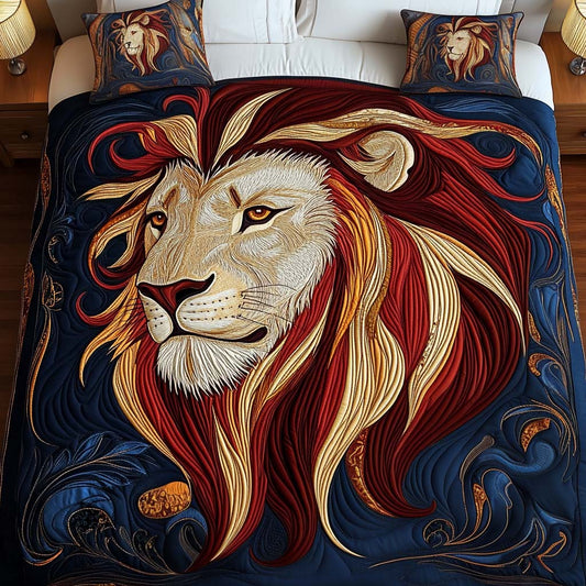 Noble Spirit 3-Piece Quilted Bedding Set NCU0NT2414