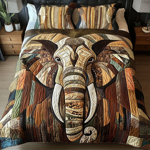 Noble Wanderer 3-Piece Quilted Bedding Set NCU0NT4606