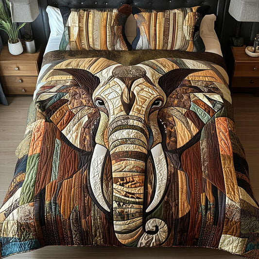 Noble Wanderer 3-Piece Quilted Bedding Set NCU0NT4606