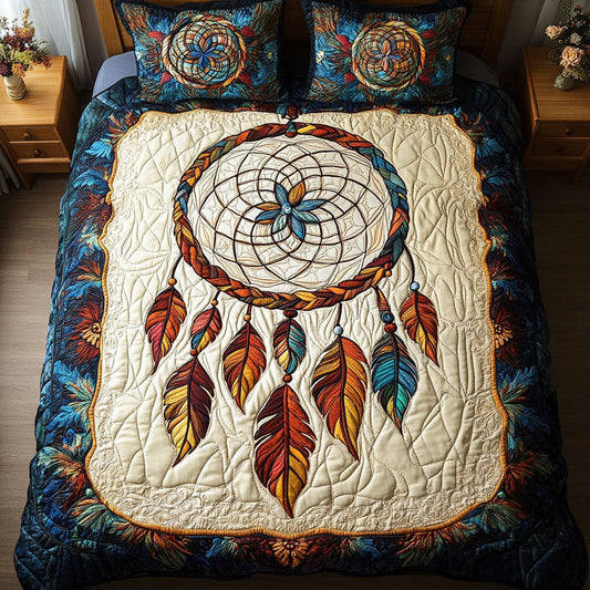 Nocturnal Protector 3-Piece Quilted Bedding Set NCU0NT2792