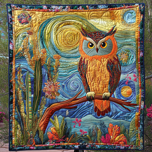 Nocturnal Wings Quilted Blanket NCU0DK4581