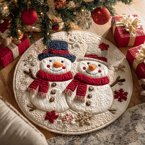 Noel Light Quilted Round Mat NCU0TD269