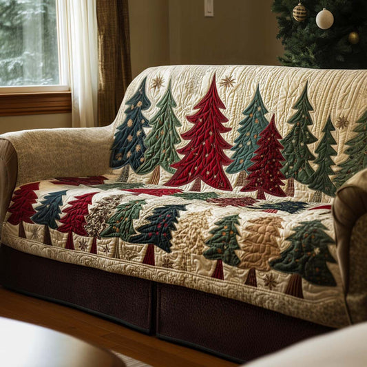 Noel Night Quilted Sofa Cover NCU0NT10766