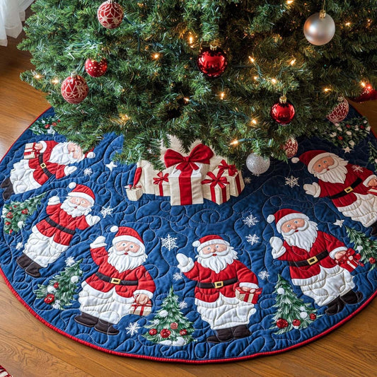 Noel Spirit Christmas Quilted Tree Skirt NCU0NT10502