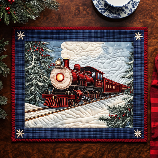 Noel Train Quilted Place Mat NCU0VH829