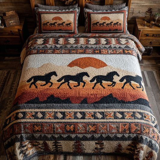 Nomad Soul 3-Piece Quilted Bedding Set NCU0TV044