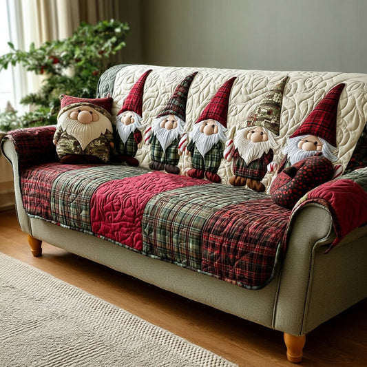 Nordic Beard Trio Quilted Sofa Cover NCU0PT10476