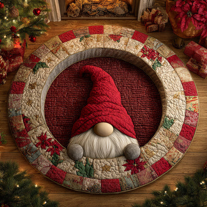 Nordic Cheer Quilted Round Mat NCU0TV1043