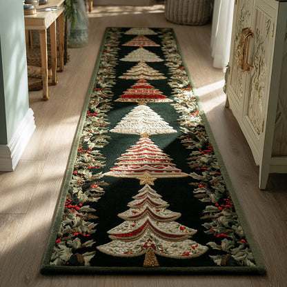 Nordic Christmas Tree Runner Carpet NCU0HH958