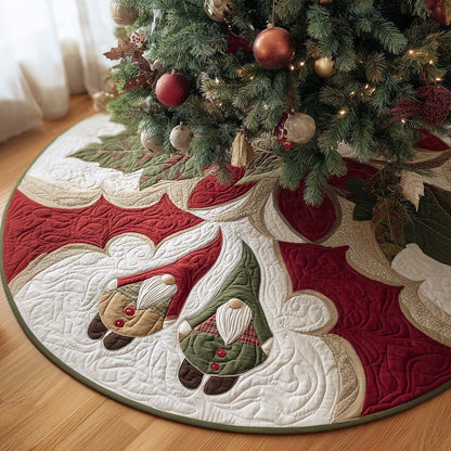 Nordic Noel Christmas Quilted Tree Skirt NCU0PT9396