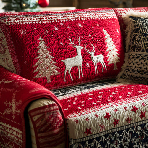 Nordic Noel Quilted Sofa Cover NCU0PT9987