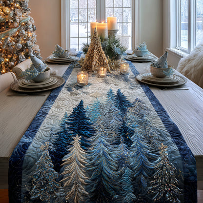 Nordic Pines Quilted Table Runner NCU0DV8738