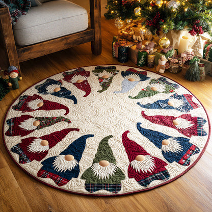 Nordic Whispers Quilted Round Mat NCU0TV353