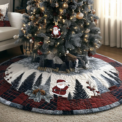 Nordic Winter Lane Christmas Quilted Tree Skirt NCU0PT10634
