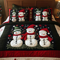 North Pole Delivery 3-Piece Quilted Bedding Set NCU0PT2198