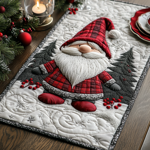 North Pole Charm Quilted Table Runner NCU0DV1880