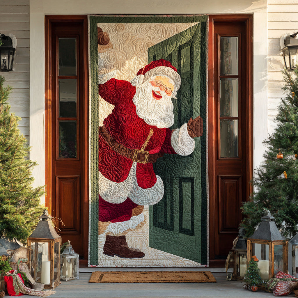 North Pole Cheer Quilted Door Cover NCU0DV8339