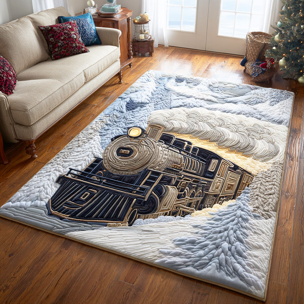 American Express Rug North Pole Express Area Rug NCU0TD1079 – Vantique