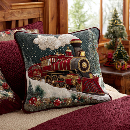 North Pole Express Quited Pillow Case NCU0DV8974