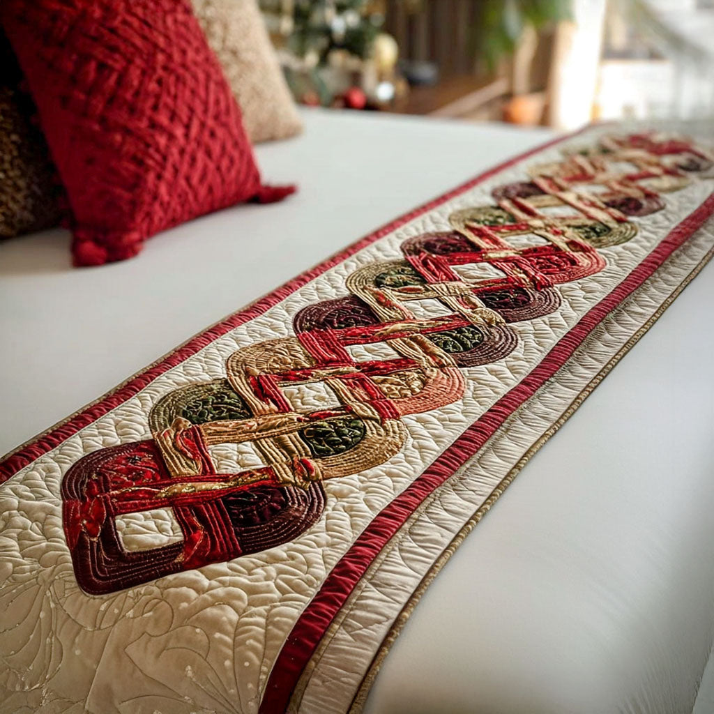 North Pole Glow Quilted Bed Runner NCU0PT8990