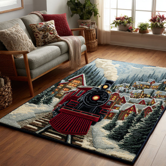 North Pole Journey Area Rug NCU0PT9220
