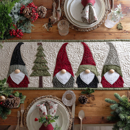 North Pole Magic Quilted Table Runner NCU0PT9053