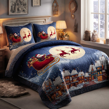 North Star 3-Piece Quilted Bedding Set NCU0DV7782