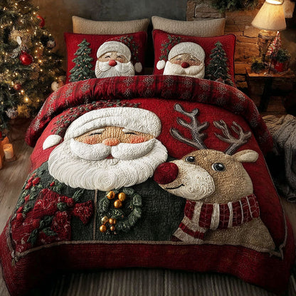 North Star 3-Piece Quilted Bedding Set NCU0PT10349