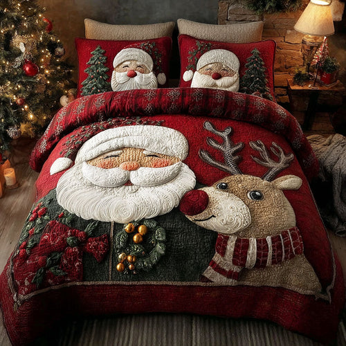 North Star 3-Piece Quilted Bedding Set NCU0PT10349