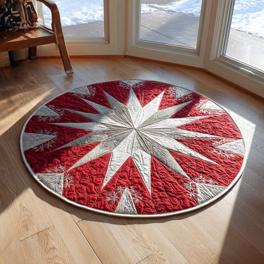 North Star Quilted Round Mat NCU0XD585