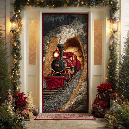 North Village Train Quilted Door Cover NCU0TD1478