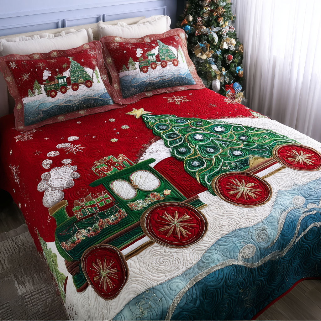 Northbound Express 3-Piece Quilted Bedding Set NCU0PT10314