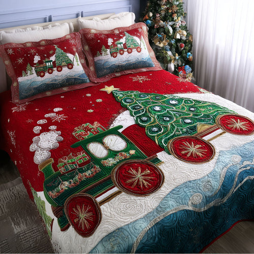 Northbound Express 3-Piece Quilted Bedding Set NCU0PT10314