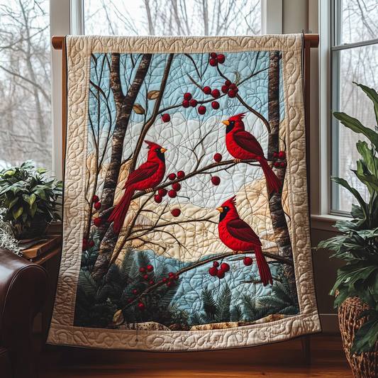 Northern Flame Quilted Blanket NCU0DV3032