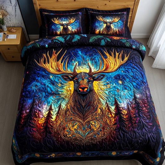 Northern Giant 3-Piece Quilted Bedding Set NCU0DK4565